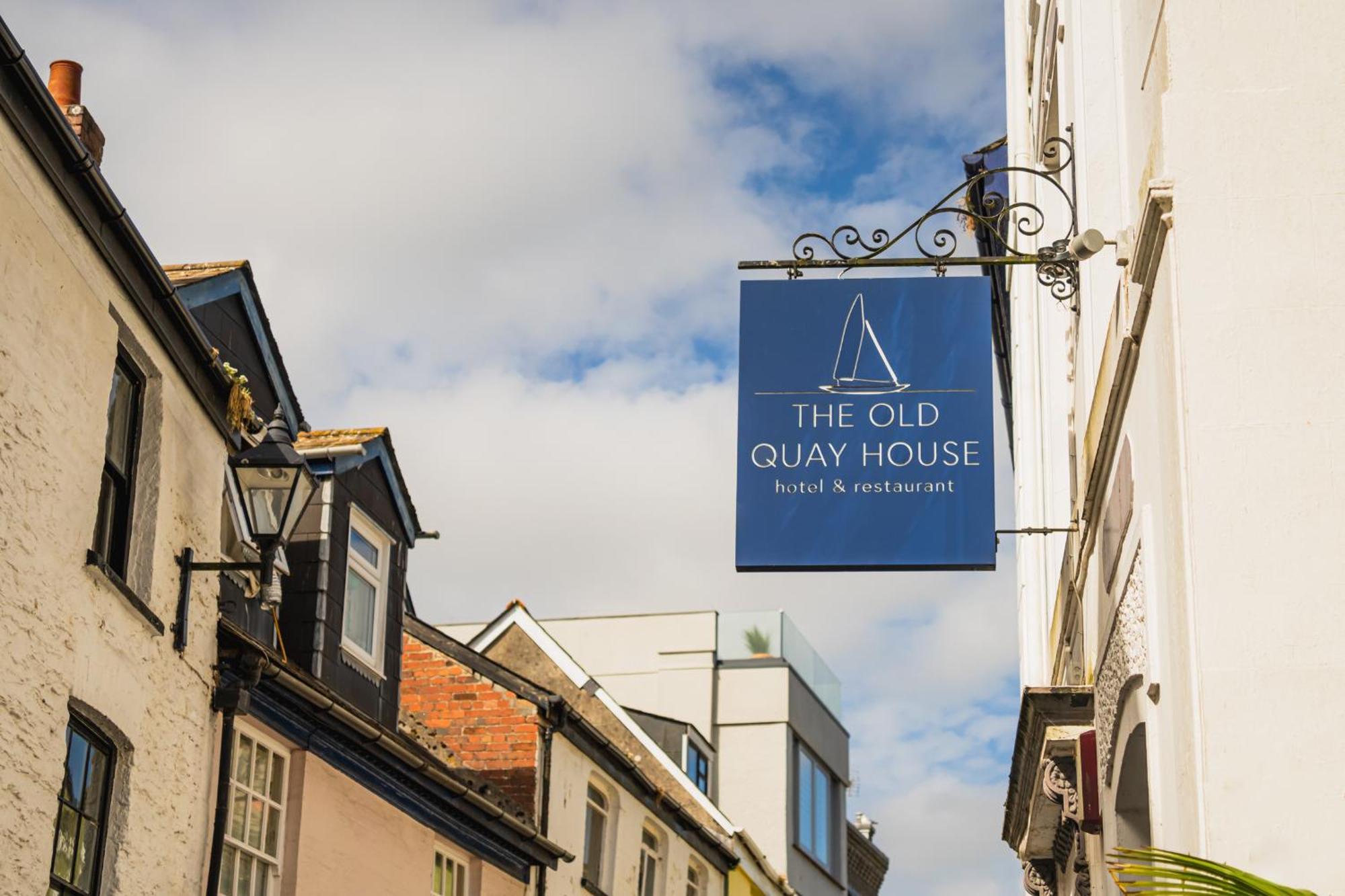 The Old Quay House Hotel Фоуї Екстер'єр фото