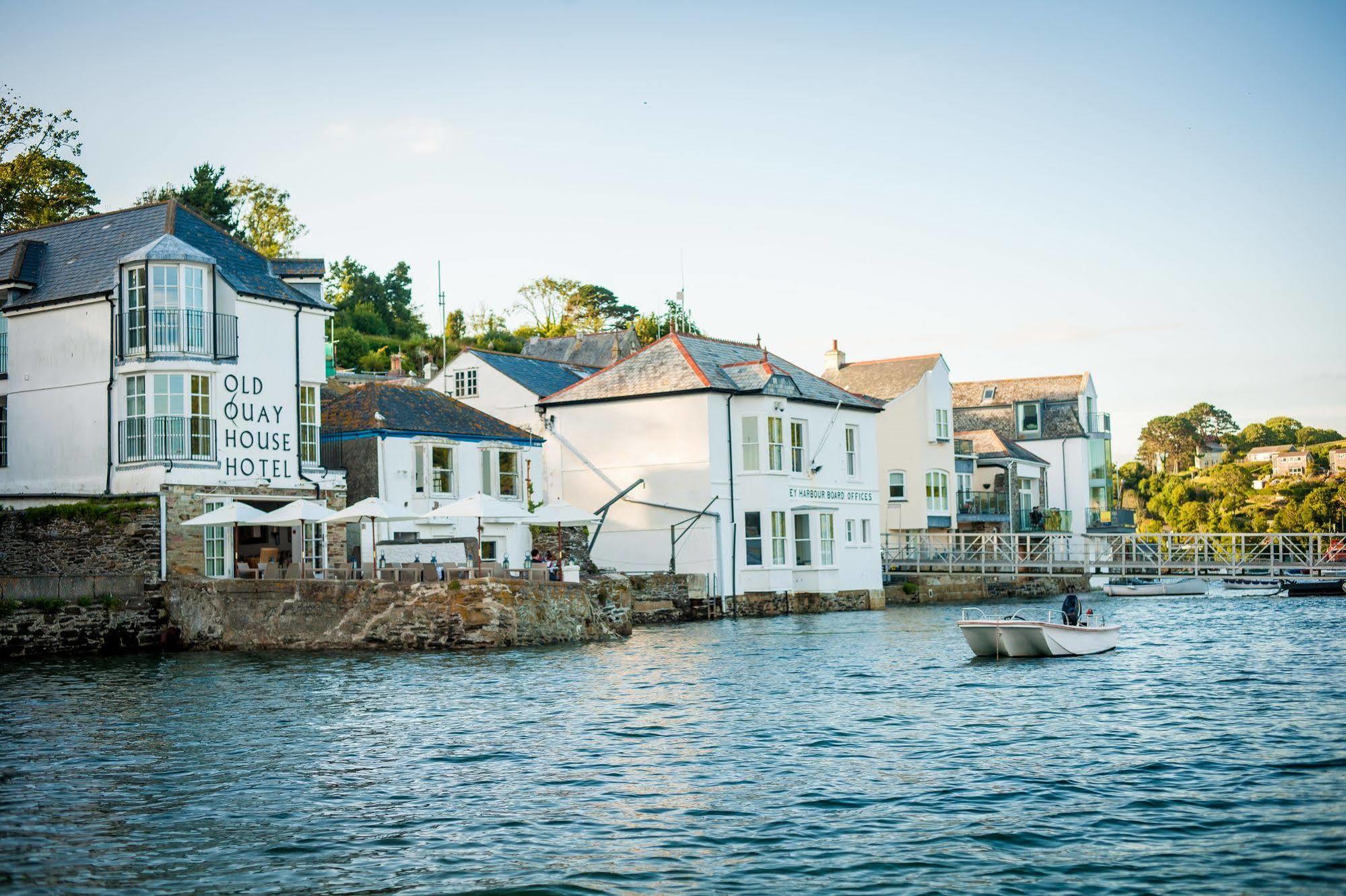 The Old Quay House Hotel Фоуї Екстер'єр фото